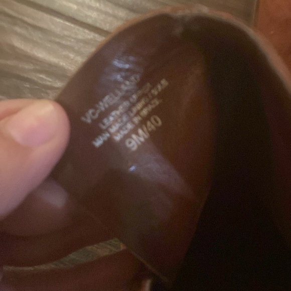 Vince Camuto Welland cognac brown tan bootied - Picture 9 of 9